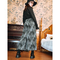 Load image into Gallery viewer, [Kokaisha---Smoke Series]★China-style skirt★Bottoms Cashmere tie-dye thick fall/winter clothes
