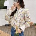 Load image into Gallery viewer, [LIANGLIANG Series]★Shirt★ Long sleeve shirt, floral pattern shirt, women's, stylish, cute, improves your temperament
