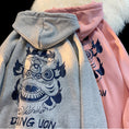 Load image into Gallery viewer, [XINGSHI Series]★China style hoodie★ 5color tops unisex men's cute white gray black blue pink
