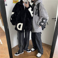 Load image into Gallery viewer, [Style Series] ★Outerwear★ 2color jacket unisex men's thick warm black gray black gray couple clothes
