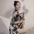 Load image into Gallery viewer, [Hatakashi family series] ★Cheongsam dress★ Coming-of-age ceremony dress Sexy embroidery dress Feminine
