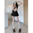 Load image into Gallery viewer, [FENGLIN Series]★Skirt with belt★ 2color bottoms mini length sexy white black black white fashion
