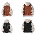 Load image into Gallery viewer, [BIGEMAN Series]★Outer★ Stadium jacket outerwear 2color Unisex Men's Large size Hooded
