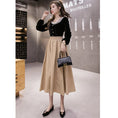 Load image into Gallery viewer, [SSCSW Series]★Skirt★ 4color Bottoms Plain Temperament Enhancement Fashion Commuting Date Green Black Blue Khaki Brown
