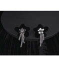 Load image into Gallery viewer, [Ko Qinglong Shu Series] ★China Style Earrings★ Pair Earrings Women's Accessories Flower Black Easy to Match
