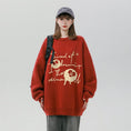 Load image into Gallery viewer, [Fujiiman Series]★Sweater★ 4color Knit Tops Cartoon Unisex Men's Black Red Green White
