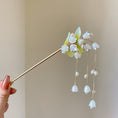 Load image into Gallery viewer, [Liaoyuan Series] ★Chinese style hair ornament★ 1 hairpin, old-fashioned women's accessories, lily of the valley, bell orchid, fringe
