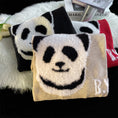 Load image into Gallery viewer, [Emeisa Series]★Sweater★ 3color Knit Tops Unisex Men's Panda Cute New Year Black Red
