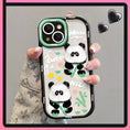 Load image into Gallery viewer, [DKF Series]★Mobile Case★ 2color Panda Bamboo iPhone iPhone14 iPhone13 iPhone12/11/7/8XS
