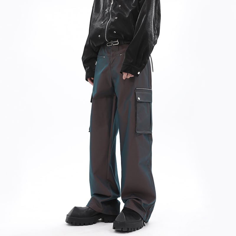 [Feel lonely series] ★Casual pants★ 2color bottoms pants unisex men's unique cool