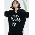 Load image into Gallery viewer, [Yangji Great Dream Series]★China style sweater★ Tops Lily of the Valley, Suzuran Design Original Cute
