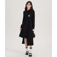 Load image into Gallery viewer, [Shojinsho Series] ★One Piece★ Irregular long sleeve dress Designed Cute Stylish Black Black
