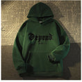 Load image into Gallery viewer, [Baraba Series] ★Fleece-lined hoodie★ 3color tops unisex men's black green brown
