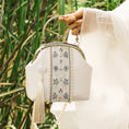 Load image into Gallery viewer, [SHULI series]★China style bag★ 3color shoulder bag handheld white green light yellow
