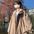 Load image into Gallery viewer, [SENSU Series]★Jacket★ 3color Unisex Men's Fake Layered Beige Black Brown
