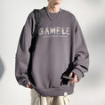 Load image into Gallery viewer, [DFBL Series] ★Tops★ 3color Simple Long Sleeve Tops Unisex Men's Apricot Black Dark Gray
