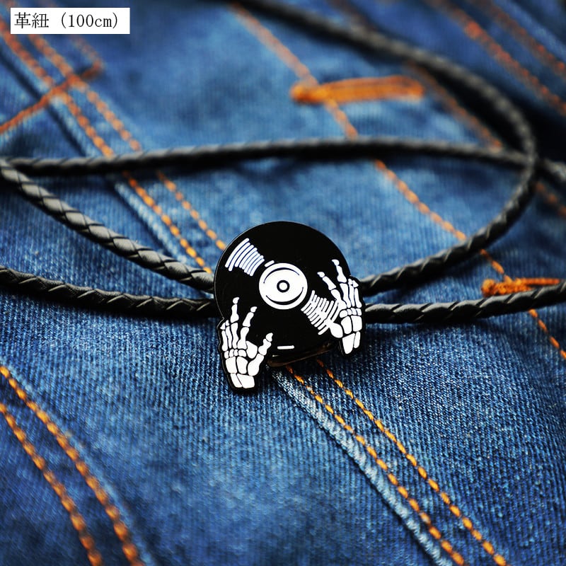 [PENGLUOKE Series] ★Loop Tie★ Tie, Accessory, Decoration, Unisex, Necklace, Unique Record, Skull