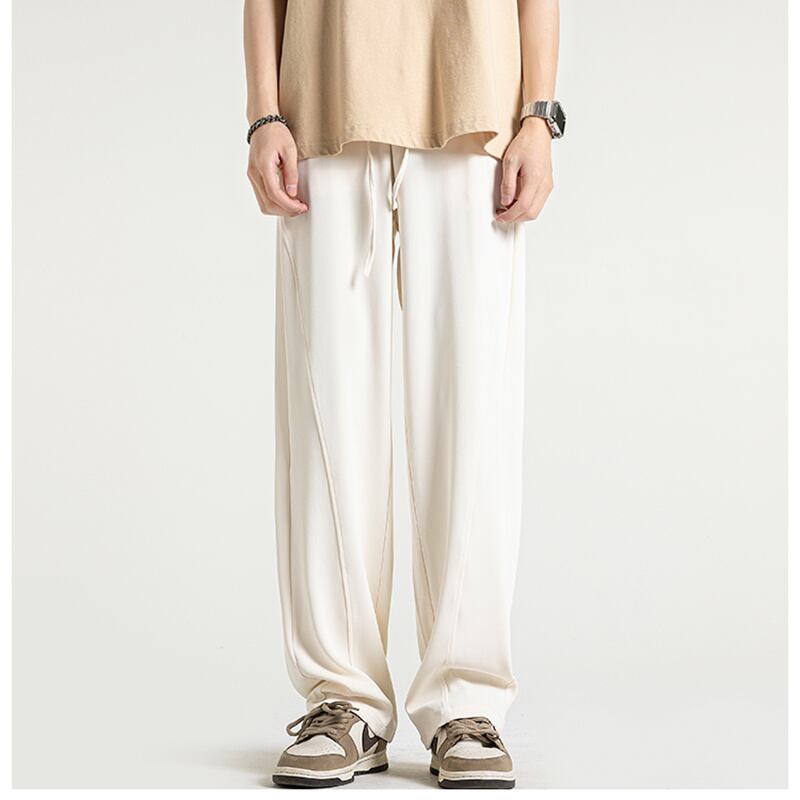 [BIGEMAN Series]★Casual Pants★ 3color Bottoms Trousers Men's Large Size Slimming Summer Clothes