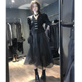 Load image into Gallery viewer, [ZUOXIAOJIE series]★Setup, single item order★ Tops or skirts, slimming, cheap, cute, black, black
