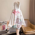 Load image into Gallery viewer, [YIDIEQIAN series]★China style hoodie★ Tops 2color black white print casual
