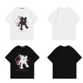 Gallery viewerに画像を読み込む, 【MOISHE TIDEシリーズ】★Tシャツ★ 3color トップス 半袖シャツ 男女兼用 メンズ ネコ ねこ 猫
