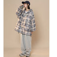 Load image into Gallery viewer, [Fujiiman Series] ★Jacket★ 3color Tops Outerwear Unisex Men's Large Size Plaid Pattern Loose
