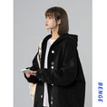 Load image into Gallery viewer, [Fujiiman Series]★Outer★ Parka 3color Unisex Men's Wine Red Black White
