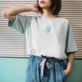 Gallery viewerに画像を読み込む, 【古怪舍---言.色シリーズ】★チャイナ風トップス★ 5color Tシャツ ゆったり コットン 合わせやすい
