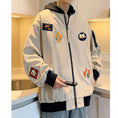 Load image into Gallery viewer, [GUMALA Series]★Jacket★ 3color Outerwear Stadium Jacket Embroidery Unisex Men's Cool
