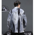 Load image into Gallery viewer, [YUANJI Series] ★China style shirt★ Tops, letter pattern, ink pattern, unisex, men's fashion, cool
