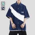 Load image into Gallery viewer, [Istudios Series]★Shirt★ 2color Tops Color Scheme Fashion Unisex Men's Short Sleeve Tops
