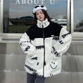 Load image into Gallery viewer, [Style Series] ★Outer★ 2color Jacket Unisex Men's Black White Black White Thick Warm
