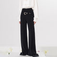 Load image into Gallery viewer, [Yang's Great Dream Series] ★Casual Pants★ 2color Pants Bottoms Designed Black Black Brown
