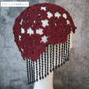 [EVBABY Series]★Hat★ 4color Hat Knitted with Chain Beige Black Brown Wine Red