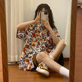 Load image into Gallery viewer, [UATONLINE Series]★Shirt★ Short sleeve or long sleeve floral pattern tops unisex men's summer clothes fashion easy to match
