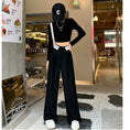 Load image into Gallery viewer, [YIREN Series]★Casual Pants★ 2color Bottoms Trousers Gaucho Pants Women's Gray Black
