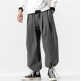 Load image into Gallery viewer, [BIGEMAN Series] ★Casual Pants★ 2color Quarter-length Bottoms Pants Unisex Men's Large Size Plain Simple
