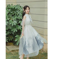 Load image into Gallery viewer, [Az Suna Series] ★Chinese style dress★ Hanfu dress, off-the-shoulder SML XL, Chinese clothes, date, girls' night out
