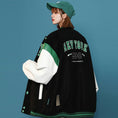 Load image into Gallery viewer, [LUONONG Series]★Jacket★ 3color Outerwear Stadium Jacket Unisex Men's Black Blue
