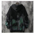 Load image into Gallery viewer, [TFQ Series]★China style hoodie★ 3 color tops, unisex, men's ink pattern, large size, brown black white
