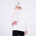 Load image into Gallery viewer, [Machiha clan series]★China style hoodie★ 2color black or white gold phoenix red phoenix embroidery stylish unique unisex men's
