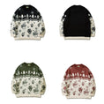 Load image into Gallery viewer, [SHERONG Series]★Sweater★ 3color Knit Tops Christmas Unisex Men's Snowman Black Green Red
