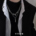 Load image into Gallery viewer, [yyds genderless series] ★Necklace★ Accessory, unisex, double design, ins style, easy to match
