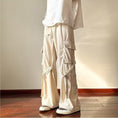 Load image into Gallery viewer, [SENSU Series]★Casual Pants★ 3color Bottoms Trousers Unisex Men's Red Black Beige Retro
