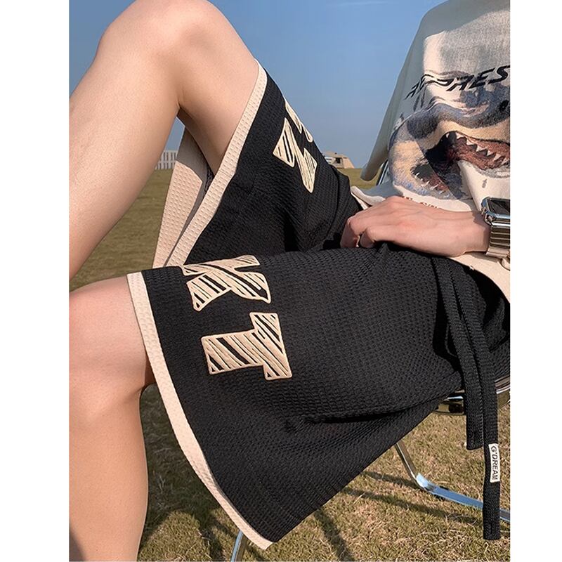 [BIGEMAN Series] ★Shorts★ 2color Sports Style Bottoms Short Pants Unisex Men's Large Size Fashion