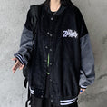 Load image into Gallery viewer, [Miyakoya Series] Jacket, Stadium Jacket, Sukajan, Unisex, Couple Clothes, Alphabet, Loose, ML
