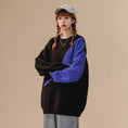 Load image into Gallery viewer, [Fujiiman Series] ★Sweater★ 2color Knit Tops Shark Unisex Men's Large Size Black Blue
