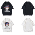 Gallery viewerに画像を読み込む, 【BIGEMANシリーズ】★Tシャツ★ トップス 2color 男女兼用 メンズ 大きいサイズ 白 黒 夏 カートゥーン
