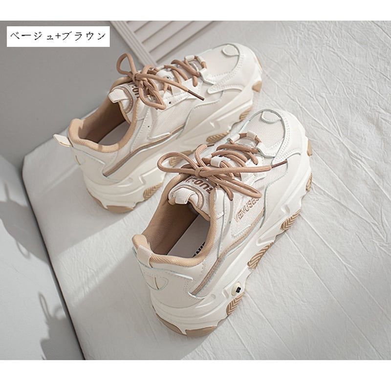 [Product Series]★Shoes★ 3color Size 35-40 Sneakers Sports Style Shoes Easy to Match Cute Ladies