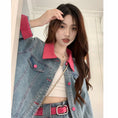 Load image into Gallery viewer, [KEKELI Series]★Setup Single Order★ Outerwear or Skirt with Belt Denim Cute Spring Clothes
